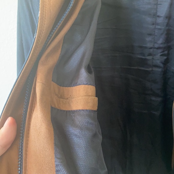 Johnston & Murphy 100% lambskin leather jacket - Picture 7 of 16